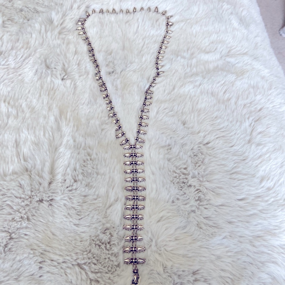 Stainless steel 20 inch contemporary necklace